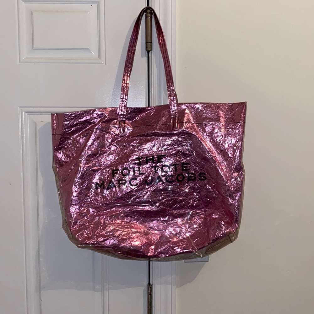 PINK Foil Tote Marc Jacobs bag